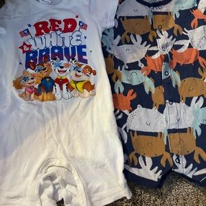 Boys 18 months- 2T play clothes lot